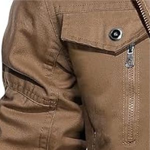 Nuevas chaquetas Vintage de talla grande personalizadas para hombre al por mayor 2025 chaqueta Vintage de último diseño - Product Image 5