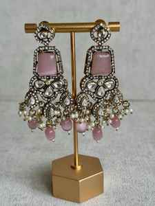 ชุดเครื่องประดับทองแดงแบบโบราณดีไซน์เนอร์สร้อยคอและต่างหูชุบทองคำขาวเครื่องประดับเพทายชุดปาร์ตี้สวยงานแต่งงาน - Product Image 4