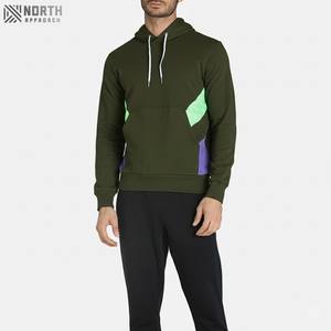 Sudaderas con capucha lisas de algodón personalizadas de alta calidad de 480GSM para hombre, sudaderas sin cuerdas en blanco de lana Polar pesada de talla grande fabricadas - Product Image 1