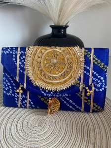 Pochette cadeau enveloppe imprimée Bandhej Patola pour mariage indien Halloween Haldi Mehendi Sangeet fête de demoiselle d'honneur saint valentin - Product Image 4