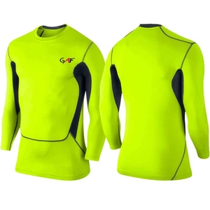 GAF Chemise de compression imprimée avec logo personnalisé Mma Rash Guard sublimé Bjj Surf Rash Guards pour hommes - Product Image 3