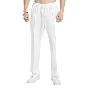 กางเกงสเวตเตอร์ขายาวสำหรับผู้ชาย, กางเกงวอร์มลำลองทรงหลวมใส่สบาย - Product Image 1