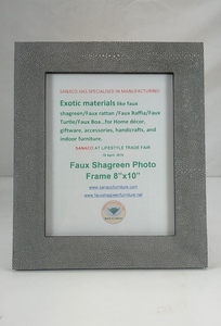ขายร้อน 8"X10" Faux Shagreen กรอบรูปสไตล์อัลบั้มภาพอุปกรณ์เสริมกรอบเรซิ่น - Product Image 6