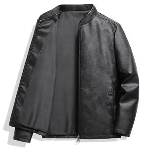 Chaquetas Personalizadas para Hombre de la Nueva Temporada de Invierno, 100% Piel de Vaca Genuina, Chaqueta de Motociclista de Lona de Alta Calidad, Estilo Urbano - Product Image 2