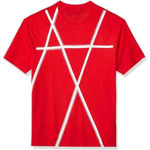 Boxy Hip Hop 250 Gsm Drop Graphic Heavyweight T-shirts de luxe en coton lourd vierge personnalisé Streetwear T-shirt surdimensionné pour hommes - Product Image 4