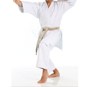 Uniforme de Karate de Manga Larga de Alta Calidad con Logotipo Personalizado 100% Poliéster, Venta al por Mayor de Ropa de Artes Marciales - Product Image 5