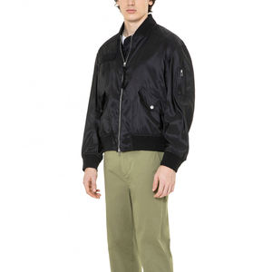 Chaqueta Bomber de Invierno para Hombre, Hecha a Medida, 100% Poliéster, con Capucha, Relleno de Plumón, Secado Rápido, Alta Calidad, Servicio OEM, Cuello Alto - Product Image 3