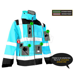 Nouvelle arrivée Meilleur design Vêtements de travail en plein air Haute qualité Vente en gros 2025 Veste de sécurité personnalisée - Product Image 6