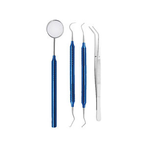ชุดเครื่องมือทันตกรรม3ชิ้นชุดเครื่องมือสุขอนามัยทันตกรรมพื้นฐานชุดเครื่องมือทันตกรรมเครื่องมือสำหรับการจัดฟัน - Product Image 1