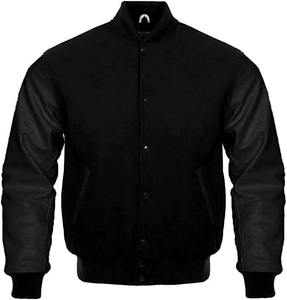 Blouson aviateur camouflage en polyester/coton fabriqué en usine pour le printemps unisexe OEM personnalisé vente en gros sports d'équipe de baseball collégial - Product Image 3