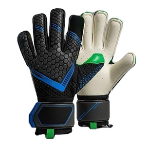 Guantes de portero con agarre de látex profesional, guantes de portero para partidos de fútbol y entrenamiento con protección para los dedos y soporte para la muñeca - Product Image 1