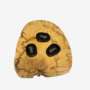 Palo Santo <b>Coaster</b> for <b>Crystal</b> Cleansing and Jewelry Holder Natural Wooden Plate for Spiritual Use and Display Bulk Wholesale - Product Image 1