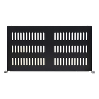 Étagère de serveur ventilée en acier de 10 pouces de profondeur 1U pour armoires de serveur réseau informatique de 19 pouces