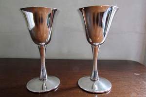 Fabricant de fournisseurs de verres à vin en acier inoxydable métallique à bas prix, meilleure qualité, utilisation en restaurant, verre à bière - Product Image 3