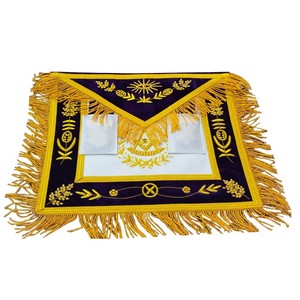 ผ้ากันเปื้อนหนังแกะสั่งทำพิเศษสำหรับพิธีกรรมเมสันลอนดอนแกรนด์แร็ค - ชุดเครื่องแบบ/ผ้ากันเปื้อนพิธีการ - Product Image 6