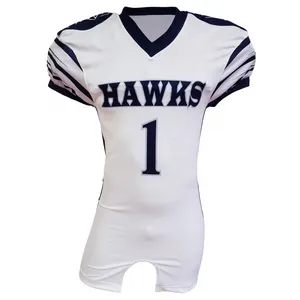 Wholesale Sublimation American Football Jersey Custom Design Uniforms For Team Sets Dry Fitness