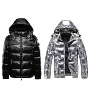 Chaqueta de Invierno Acolchada de Lona con Relleno de Algodón para Hombre, Personalizada, Brillante, de Alta Calidad, Resistente al Viento, Transpirable y de Secado Rápido - Product Image 6