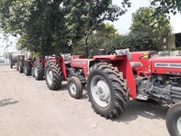 Traktor Mini Roda 2 Massey 50 HP Multifungsi Garansi 1 Tahun Bekas Pakai Kondisi Baik 240 Mesin Gearbox Pertanian