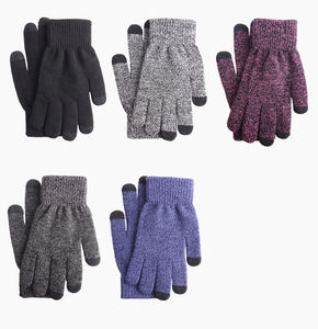 Unisex Full-Finger Acrylic Winter <b>Gloves</b> for Touch Screen Technology Windproof Waterproof Thermal Sports Cycling Casual Parties - Product Image 4