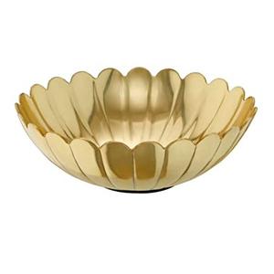 Modern Oval Aluminum Serving Tray Decorative <b>Metal</b> <b>Bowl</b> in Gold Copper Black Stylish Centerpiece And Table Decor - Product Image 3