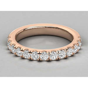 Bague pour femme en or 10 carats avec diamant de laboratoire - Product Image 1