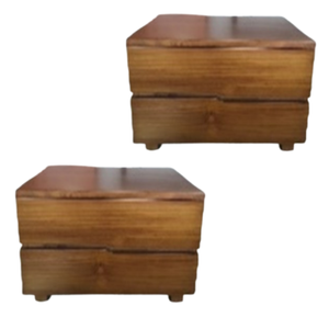 Table basse 50x40x45 en teck, hauteur réglable, design moderne décoratif, écologique, meubles de salon, prix de gros - Product Image 3