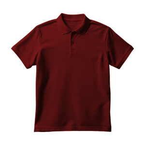 Chemise décontractée pour homme en coton piqué tricoté, anti-froissement, manches courtes, haute qualité, motif uni brodé, 220g, taille XL - Product Image 1