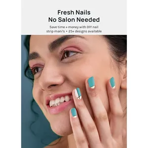 A3shop AOA Strisce di Gel per Unghie Effetto Foglia di Menta, Strisce di Smalto alla Moda ed Eleganti - Product Image 4