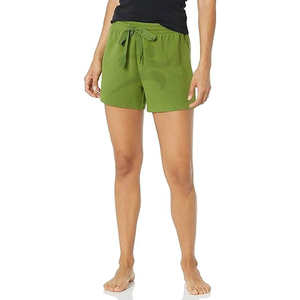 Fabricant professionnel 100% coton taille haute femme Shorts légers femmes Shorts décontractés pour femmes Shorts Service OEM - Product Image 2