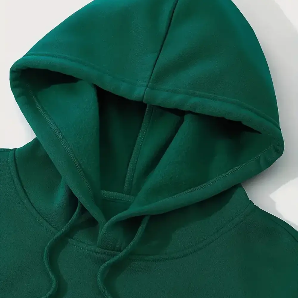 Technics Printed Hoodie Green Men's Hoodies Custom Logo Men's Embroidery Bulk Fashion Heavyweight Plain Casual Unisex Fleece