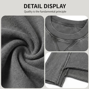 OEM Wholesale Oversized T-<b>Shirt</b> Heavyweight 260 GSM Tees <b>Patchwork</b> Streetwear Acid Wash Vintage DTG Cotton Custom Men T <b>Shirt</b> - Product Image 5