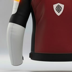 Blouson de moto en cuir de haute qualité pour homme, grande taille, nouvelle arrivée, coupe-vent, fermeture éclair, respirant - Product Image 4