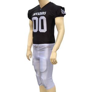 Uniformes confortables personnalisés de football américain Ensembles imprimés de maillots de sublimation pour jeunes et adultes pour hommes - Product Image 2