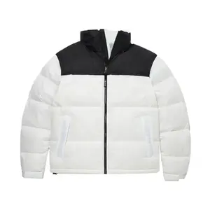 Chaqueta de Plumón Acolchada Extra Grande para Hombre, Chaqueta de Invierno Personalizada al por Mayor con Efecto Burbuja Brillante, Chaqueta de Plumón Brillante para Hombre - Product Image 5