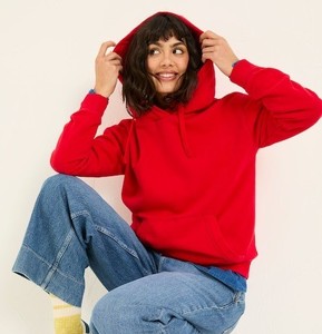 Sudaderas con Capucha para Mujer, Transpirables, de Invierno, Color Sólido, Personalizadas, de Forro Polar, Ropa Deportiva Urbana, con Logotipo Personalizado, al por Mayor - Product Image 3