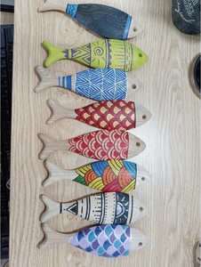 ชุดไม้แขวนผนังลายปลาทะเลแรงบันดาลใจจากมหาสมุทรสำหรับใช้ภายในรีสอร์ท - Product Image 6