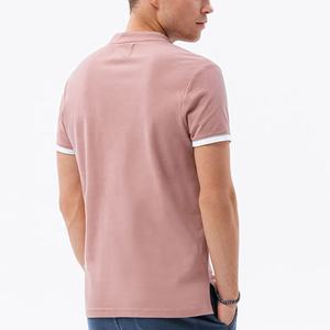 Manches courtes pour hommes de haute qualité pour T-shirts polo Impression de logo personnalisé Tissu tricoté respirant Fabrication d'entreprise - Product Image 3