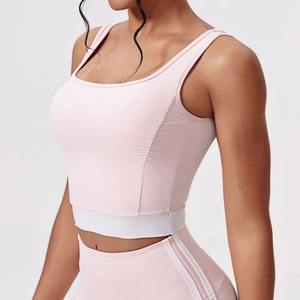 Top Deportivo de Yoga sin Mangas, Transpirable y Personalizado, para Mujer, Top Corto para Fitness, Running, Ejercicio, Ropa Deportiva - Product Image 3