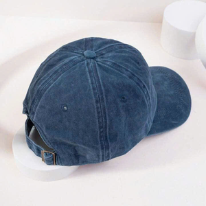 Casquette de baseball OEM 6 panneaux pour adultes maquette réglable en coton polyester imperméable avec logo et sans écusson de fabricant vietnamien - Product Image 3