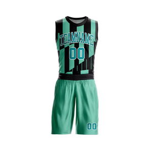 Uniforme de basket-ball confortable, à séchage rapide, vente en gros de maillots de basket-ball, vêtements de sport, ensemble d'uniformes de basket-ball de différentes couleurs - Product Image 1