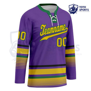 Nueva Llegada, Mejor Proveedor, Jersey de Hockey sobre Hielo Deportivo, Transpirable, de Poliéster, Cómodo, Ligero, Precio Razonable, Duradero - Product Image 3