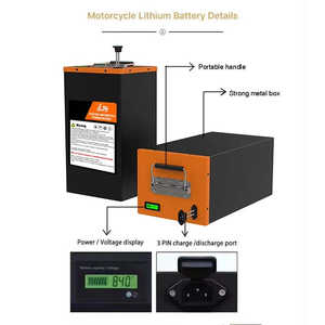 <b>72V</b> Lithium Ion <b>Battery</b> 30Ah to 80Ah Range Electric Motorcycle <b>72V</b> 30Ah <b>Battery</b> for Motorcycles - Product Image 6