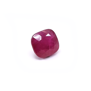 Pierre précieuse naturelle non traitée 4,61 carats Rubis du Mozambique Rouge taille coussin Pierre de lune arc-en-ciel Tanzanite Turquoise Opale Péridot Opale rose - Product Image 3