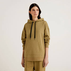 เสื้อกันหนาวมีฮู้ดแขนยาวระบายอากาศได้ดีสำหรับผู้หญิงเสื้อออกกำลังกายในยิมฟิตเนสสินค้าออกใหม่สำหรับฤดูหนาว - Product Image 2