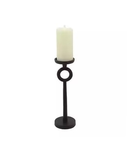 <b>Twisted</b> <b>Shaped</b> Luxury & Unique Design Customized Logo Metal Candle Holder for Restaurant Decoration Top Trending - Product Image 3