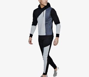 2025ชุดวอร์มลำลองคุณภาพสูงสีล้วนพร้อมพิมพ์พัฟโลโก้แฟชั่น - Product Image 2