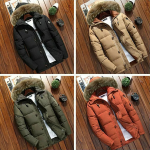 Nueva chaqueta de burbujas personalizable tela de alta calidad ligera invierno esencial Puffer elegante cuello con capucha cómodo - Product Image 4