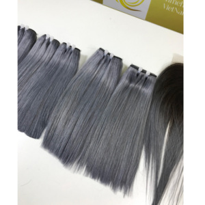 HD Cierre de encaje fábrica de lujo hueso recto virgen humano alta calidad Remy piel trama vietnamita Super paquete - Product Image 1
