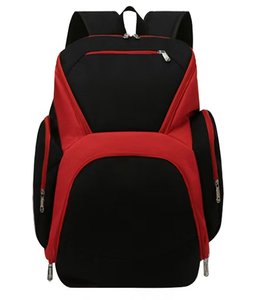 Sac à dos d'équipe de basketball, fermeture éclair souple, léger, accès rapide, poche avant, multifonctionnel, sac de sport, sac d'école, sac de voyage pour petit - Product Image 1