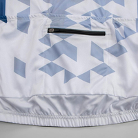 Jersey de Ciclismo Personalizado con Logotipo para Hombre, Mangas Cortas, Transpirable, 100% Poliéster, Impresión Digital con Corte Láser, Cierre Frontal, 240g